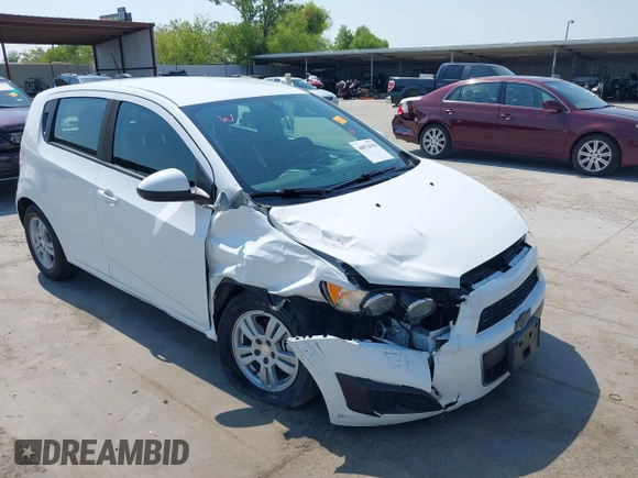 2016 Chevrolet Sonic LS with VIN 1G1JA6SH1G4112485, listed as a IAAI auction lot 40074350 with 139,496 mi miles and . Bid and sale history available at DreamBid. Image 1.