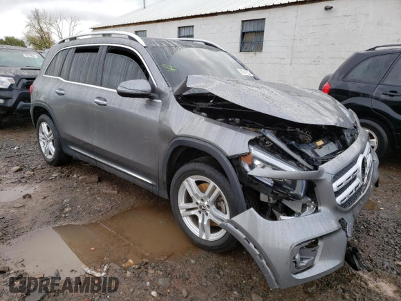 2020 Mercedes-Benz GLB with VIN WDC4M4HB8LW008734, listed as a Copart auction lot 67641352 with 37,354 mi miles. Bid and sale history available at carsss.com. Image 4.