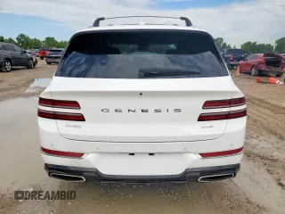 2024 Genesis GV80 z VIN KMUHBDSB6RU169123, wystawiony jako Copart lot #58249745 z przebiegiem 15 mil mil oraz Szkoda całkowita • Salvage title. Historia ofert i sprzedaży dostępna na DreamBid. Obrazek 6.