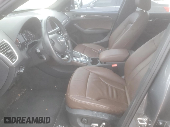 2015 Audi Q5 Premium Plus with VIN WA1LFAFP3FA146489, listed as a Copart auction lot 41491665 with 105,795 mi miles and Salvage title. Bid and sale history available at DreamBid. Image 7.