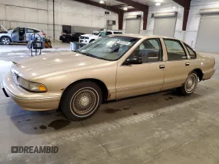 1996 Chevrolet Caprice 1SA Special Value z VIN 1G1BL52W2TR126674, wystawiony jako Copart lot #59387525 z przebiegiem Nie podano mil oraz Czysty tytuł • Clean title. Historia ofert i sprzedaży dostępna na DreamBid. Obrazek 1.