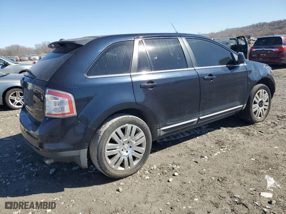 2008 Ford Edge Limited with VIN 2FMDK39C28BB20625, listed as a Copart auction lot 47139645 with 209,584 mi miles and Clean Title. Bid and sale history available at carsss.com. Image 3.