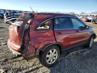 2009 Honda CR-V EX-L with VIN JHLRE38799C011508, listed as a Copart auction lot 87877865 with 0 mi miles and Salvage Title. Bid and sale history available at carsss.com. Image 3.