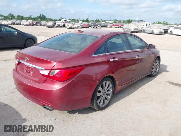 2012 Hyundai Sonata 2.4L Limited PZEV with VIN 5NPEC4AC4CH386426, listed as a IAAI auction lot 42036754 with 216,619 mi miles. Bid and sale history available at carsss.com. Image 4.