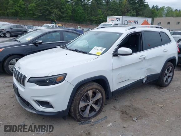 2019 Jeep Cherokee Limited z VIN 1C4PJMDN1KD251257, wystawiony jako IAAI lot #42315288 z przebiegiem 82 810 mil mil oraz . Historia ofert i sprzedaży dostępna na DreamBid. Obrazek 18.
