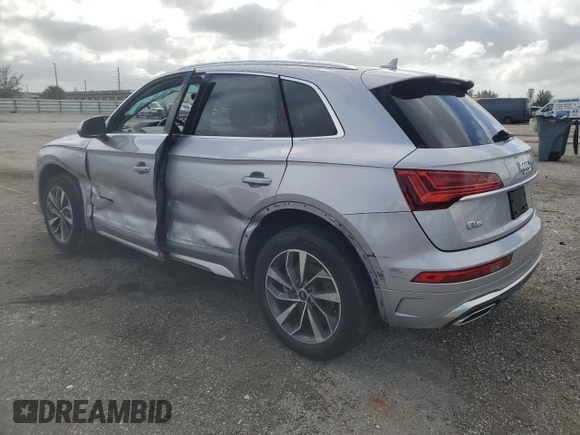 2022 Audi Q5 S line Prestige with VIN WA1FAAFY6N2065385, listed as a Copart auction lot 75753654 with 17,551 mi miles and Salvage Title. Bid and sale history available at carsss.com. Image 2.