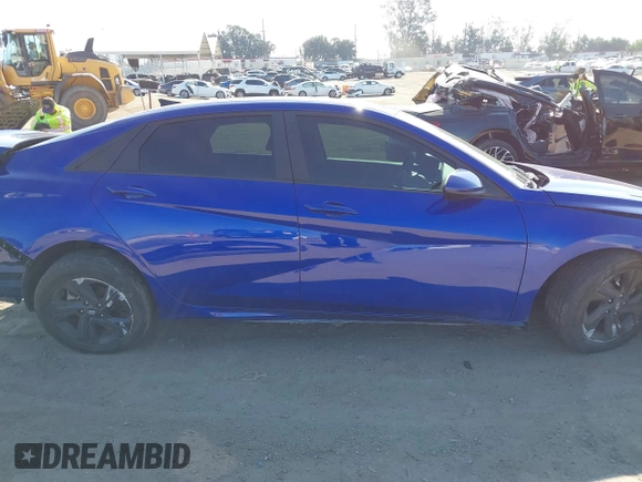 2023 Hyundai Elantra SEL with VIN KMHLM4AG9PU436333, listed as a IAAI auction lot 41998462 with 22,751 mi miles and . Bid and sale history available at DreamBid. Image 14.