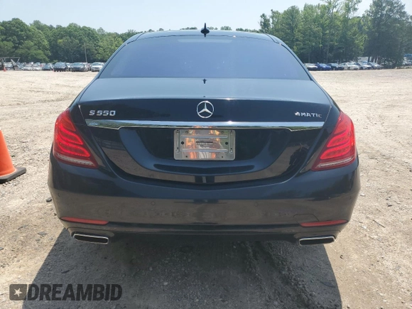 2015 Mercedes-Benz S 550 with VIN WDDUG8FB6FA092891, listed as a Copart auction lot 56431905 with 164,664 mi miles and Salvage title. Bid and sale history available at DreamBid. Image 6.