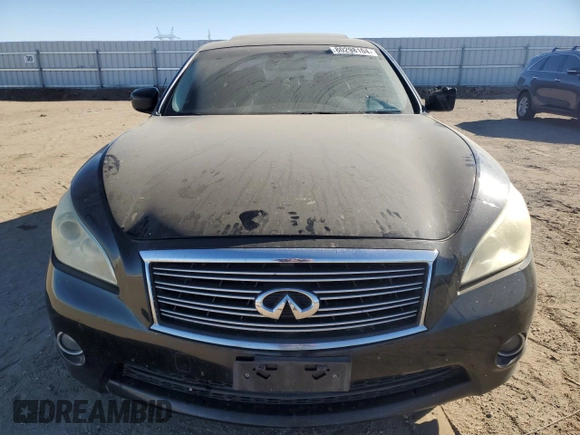 2012 Infiniti M37 with VIN JN1BY1AP4CM331988, listed as a Copart auction lot 80298104 with 165,704 mi miles and Salvage Title. Bid and sale history available at carsss.com. Image 5.