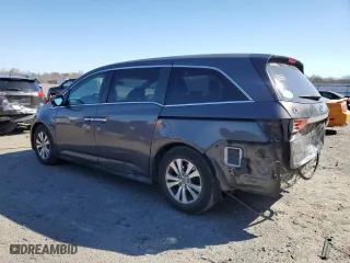 2014 Honda Odyssey EX with VIN 5FNRL5H42EB034422, listed as a Copart auction lot 48226825 with 150,423 mi miles and Clean Title. Bid and sale history available at carsss.com. Image 2.