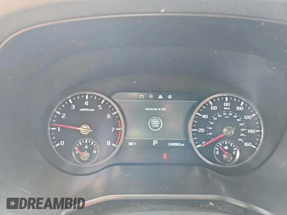 2020 Kia Telluride SX с VIN 5XYP5DHCXLG051283, выставлен на аукционе Copart как лот 59502415 с пробегом 104 983 миль миль и Списание • Salvage title. История ставок и продаж доступна на DreamBid. Изображение 9.