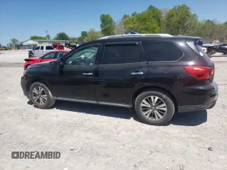 2018 Nissan Pathfinder SL with VIN 5N1DR2MN6JC608724, listed as a Copart auction lot 53090125 with 131,082 mi miles and Salvage title. Bid and sale history available at DreamBid. Image 2.