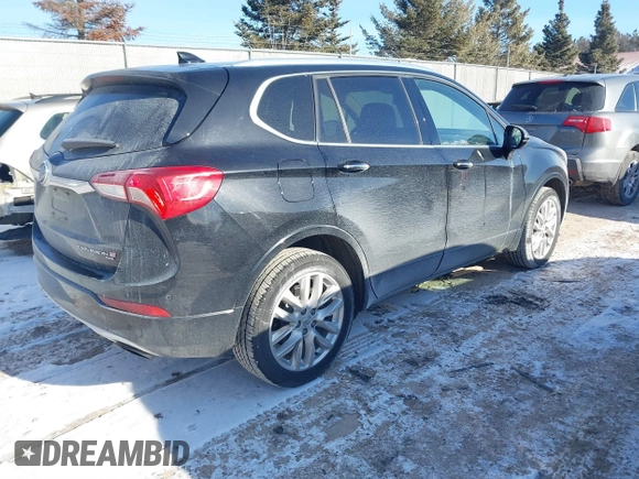 2019 Buick Envision Premium with VIN LRBFX3SX4KD011126, listed as a IAAI auction lot 41235521 with 75,667 mi miles and . Bid and sale history available at DreamBid. Image 4.