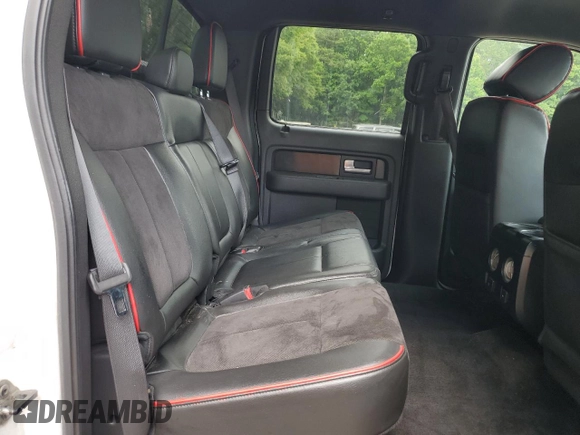 2014 Ford F-150 XL with VIN 1FTFW1EF4EFB77909, listed as a Copart auction lot 60409575 with 201,434 mi miles and Salvage title. Bid and sale history available at DreamBid. Image 10.
