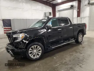 2021 GMC Sierra 1500 Denali z VIN 3GTU9FET1MG391190, wystawiony jako Copart lot #46261935 z przebiegiem 53 557 mil mil oraz Szkoda całkowita • Salvage title. Historia ofert i sprzedaży dostępna na DreamBid. Obrazek 1.