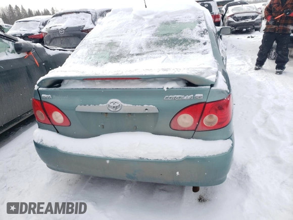 2005 Toyota Corolla CE with VIN 2T1BR32E25C847902, listed as a Copart auction lot 86173244 with 153,723 mi miles and Salvage title. Bid and sale history available at DreamBid. Image 6.