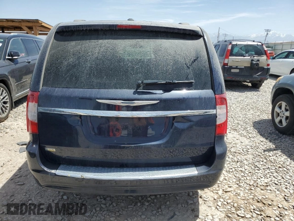 2014 Chrysler Town & Country Touring with VIN 2C4RC1BG0ER434298, listed as a Copart auction lot 55850755 with 176,453 mi miles and Clean Title. Bid and sale history available at DreamBid. Image 6.