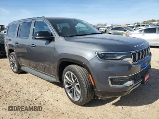 2024 Jeep Wagoneer Series II z VIN 1C4SJUBP3RS122179, wystawiony jako Copart lot #84817074 z przebiegiem 5 190 mil mil oraz Nie do naprawy • Non repairable. Historia ofert i sprzedaży dostępna na DreamBid. Obrazek 4.