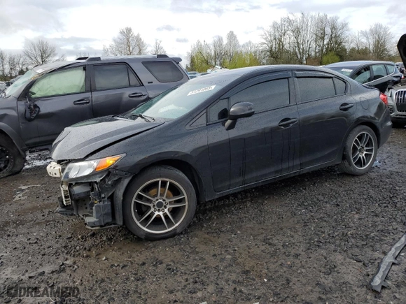2012 Honda Civic Sdn LX with VIN 2HGFB2F59CH592390, listed as a Copart auction lot 51291065 with 170,344 mi miles and Clean Title. Bid and sale history available at carsss.com. Image 1.