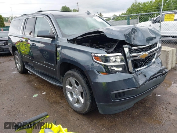 2019 Chevrolet Suburban LS with VIN 1GNSKGKC7KR244916, listed as a IAAI auction lot 42315858 with 69,555 mi miles and . Bid and sale history available at DreamBid. Image 1.