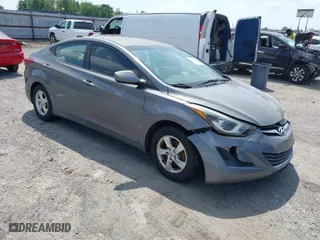 2014 Hyundai Elantra Limited with VIN 5NPDH4AEXEH525265, listed as a IAAI auction lot 42022395 with 173,561 mi miles. Bid and sale history available at carsss.com. Image 1.