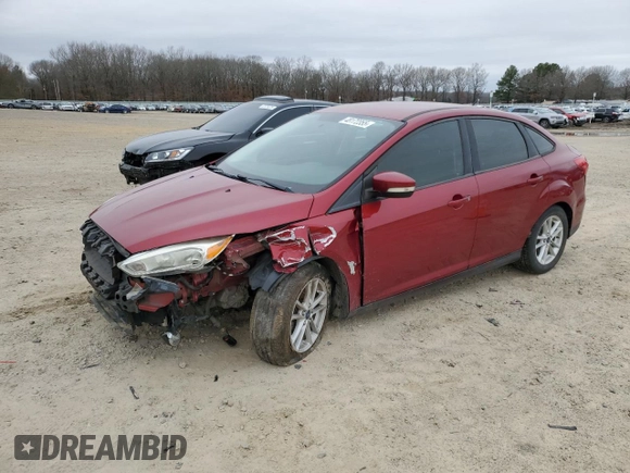 2017 Ford Focus SE with VIN 1FADP3F22HL264053, listed as a Copart auction lot 48172355 with 130,818 mi miles and Salvage Title. Bid and sale history available at DreamBid. Image 1.