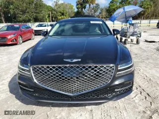 2021 Genesis G80 2.5T with VIN KMTGB4SC5MU046866, listed as a Copart auction lot 76997434 with 68,111 mi miles and Salvage Title. Bid and sale history available at carsss.com. Image 5.
