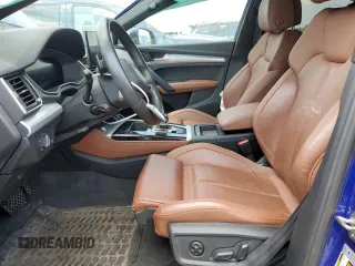 2022 Audi Q5 Sportback S line Premium Plus with VIN WA15AAFY2N2015563, listed as a Copart auction lot 61408015 with 43,561 mi miles and Salvage title. Bid and sale history available at DreamBid. Image 7.
