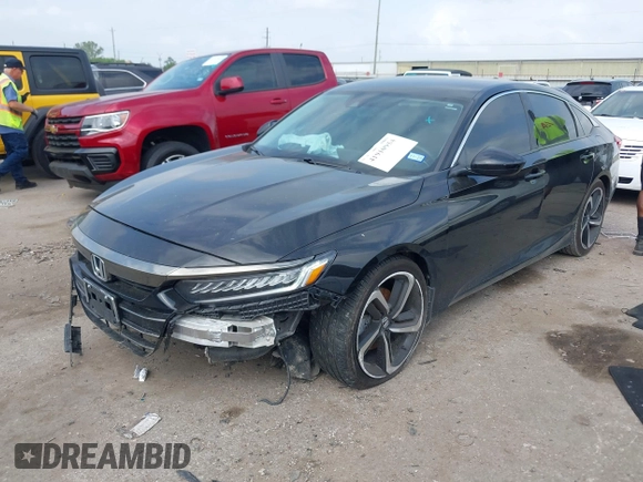 2022 Honda Accord Sedan Sport SE with VIN 1HGCV1F42NA005637, listed as a IAAI auction lot 41910954 with 46,329 mi miles. Bid and sale history available at carsss.com. Image 17.