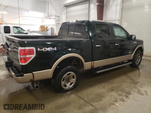 2013 Ford F-150 XL with VIN 1FTFW1ET6DKG30200, listed as a Copart auction lot 52416615 with 236,974 mi miles and Salvage Title. Bid and sale history available at carsss.com. Image 3.