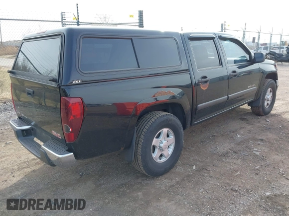 2004 GMC Canyon 1SB SLE Z85 with VIN 1GTDT136248183245, listed as a IAAI auction lot 41824467 with 196,418 mi miles. Bid and sale history available at carsss.com. Image 4.