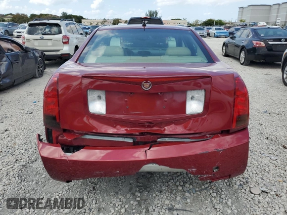 2007 Cadillac CTS with VIN 1G6DP577X70108409, listed as a Copart auction lot 52540735 with 19,518 mi miles and Salvage Title. Bid and sale history available at carsss.com. Image 6.