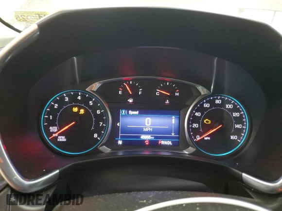 2021 Chevrolet Equinox LT with VIN 2GNAXUEV9M6134277, listed as a Copart auction lot 49408505 with 45,955 mi miles and Salvage Title. Bid and sale history available at DreamBid. Image 9.