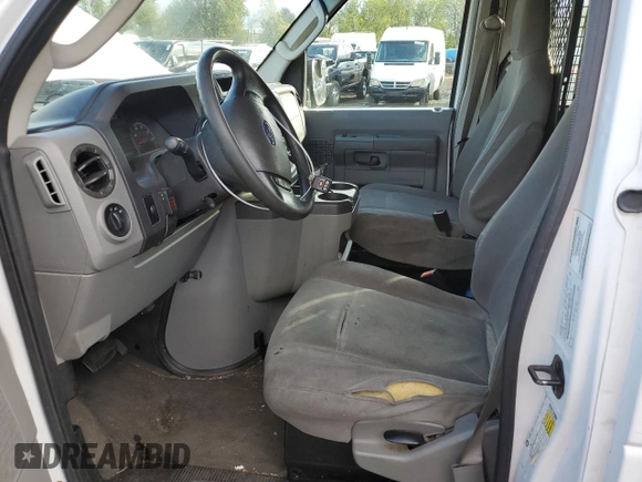 2010 Ford Econoline Cargo Commercial с VIN 1FTNS2EW0ADA63179, выставлен на аукционе Copart как лот 76783934 с пробегом 352 353 миль миль и Чистый • Clean title. История ставок и продаж доступна на DreamBid. Изображение 7.