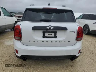 2017 MINI Countryman Cooper S with VIN WMZYT3C34H3D98649, listed as a Copart auction lot 74976664 with 0 mi miles and Salvage Title. Bid and sale history available at carsss.com. Image 6.