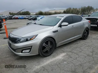 2015 Kia Optima LX with VIN KNAGM4A71F5529133, listed as a Copart auction lot 48345335 with 90,671 mi miles and Salvage Title. Bid and sale history available at carsss.com. Image 1.
