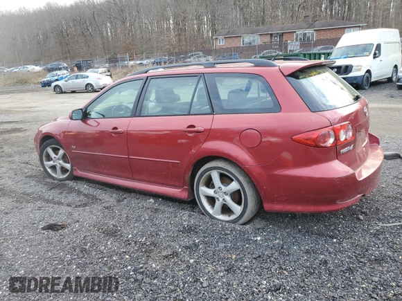 2005 Mazda 6 Sport S with VIN 1YVHP82D455M12407, listed as a Copart auction lot 86818114 with Not Provided miles and Salvage Title. Bid and sale history available at DreamBid. Image 2.