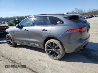 2019 Jaguar F-Pace S with VIN SADCM2FV9KA353502, listed as a Copart auction lot 46871175 with 89,000 mi miles and Salvage Title. Bid and sale history available at DreamBid. Image 2.