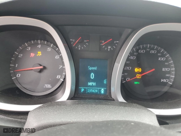 2011 Chevrolet Equinox LT w/2LT with VIN 2CNFLNE57B6321882, listed as a Copart auction lot 49453435 with 235,928 mi miles and Clean Title. Bid and sale history available at carsss.com. Image 9.