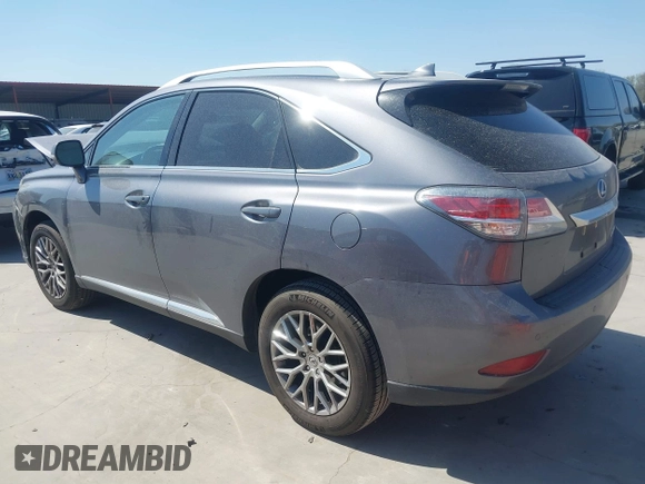 2015 Lexus RX 350 with VIN 2T2ZK1BA1FC175428, listed as a IAAI auction lot 41801786 with 107,931 mi miles. Bid and sale history available at carsss.com. Image 3.