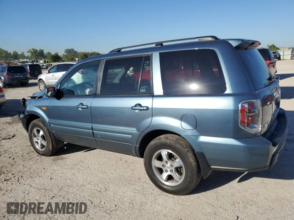 2007 Honda Pilot EX-L with VIN 5FNYF18517B028036, listed as a Copart auction lot 72685494 with Not Provided miles and Salvage Title. Bid and sale history available at DreamBid. Image 2.
