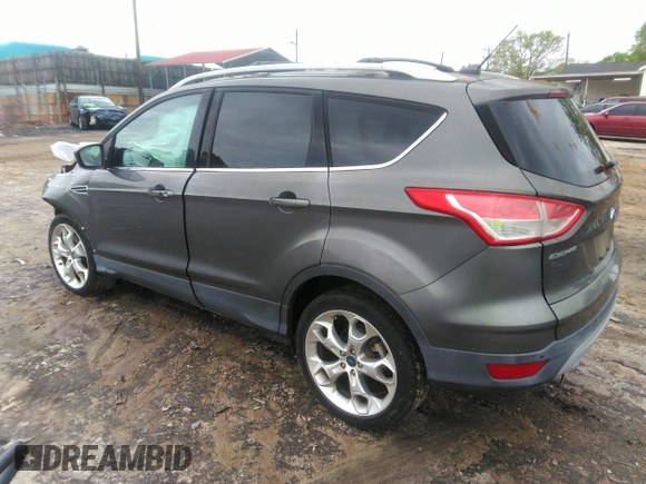 2013 Ford Escape Titanium with VIN 1FMCU0J92DUC70534, listed as a IAAI auction lot 41967096 with 77,921 mi miles and . Bid and sale history available at carsss.com. Image 3.