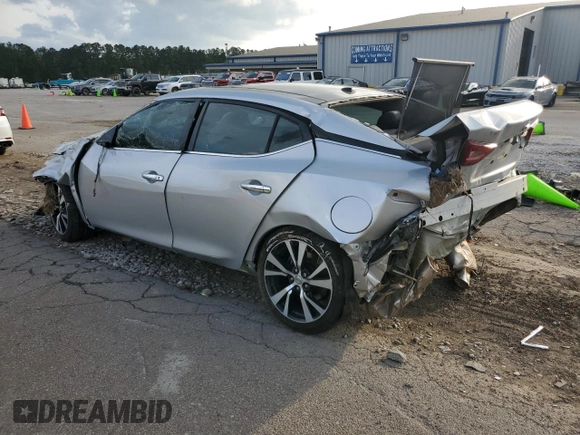 2018 Nissan Maxima Platinum with VIN 1N4AA6AP4JC370230, listed as a Copart auction lot 51544185 with 60,214 mi miles and Salvage Title. Bid and sale history available at DreamBid. Image 2.