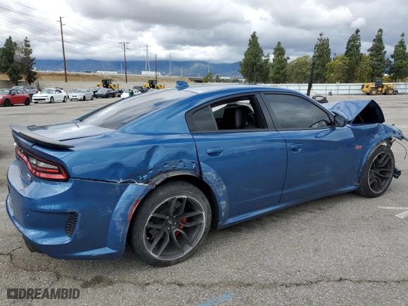 2022 Dodge Charger Scat Pack Widebody with VIN 2C3CDXGJ7NH180139, listed as a Copart auction lot 48725065 with 42,014 mi miles and Salvage Title. Bid and sale history available at carsss.com. Image 3.