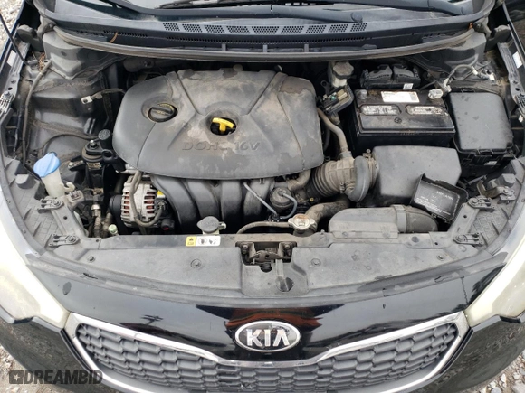 2015 Kia Forte LX with VIN KNAFK4A6XF5409260, listed as a Copart auction lot 42457155 with 197,145 mi miles and Salvage Title. Bid and sale history available at carsss.com. Image 11.