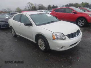 2008 Mitsubishi Galant ES with VIN 4A3AB36F38E019035, listed as a IAAI auction lot 41975227 with 132,814 mi miles. Bid and sale history available at carsss.com. Image 1.
