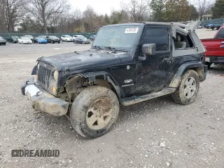 2008 Jeep Wrangler Sahara z VIN 1J4FA54188L525447, wystawiony jako Copart lot #47939785 z przebiegiem 232 508 mil mil oraz Szkoda całkowita • Salvage title. Historia ofert i sprzedaży dostępna na DreamBid. Obrazek 1.