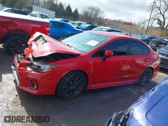 2018 Subaru WRX Limited with VIN JF1VA1L60J8818202, listed as a IAAI auction lot 41491934 with 49,399 mi miles. Bid and sale history available at carsss.com. Image 14.