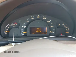 2001 Mercedes-Benz C 320 with VIN WDBRF64J61F078422, listed as a Copart auction lot 78873084 with 236,278 mi miles and Salvage Title. Bid and sale history available at DreamBid. Image 9.