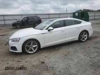 2018 Audi A5 Sportback Premium Plus with VIN WAUENCF59JA011485, listed as a Copart auction lot 64486905 with 68,989 mi miles and Salvage title. Bid and sale history available at DreamBid. Image 1.